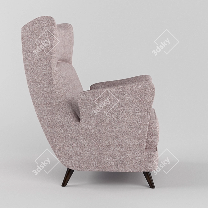 Tren Armchair, Manuel Barbero's Icon 3D model image 2