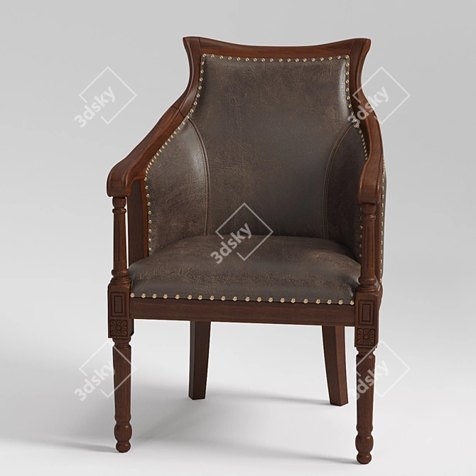 Title: Valena Classic Office Chair 3D model image 2