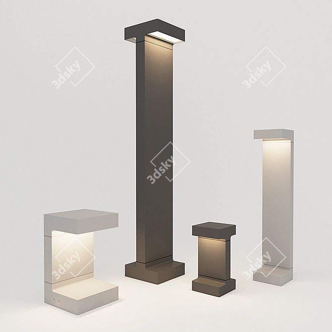 Elegant Flos Casting Lighting 3D model image 1