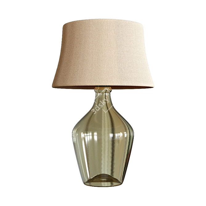 CLIFT Glass Table Lamp 3D model image 1