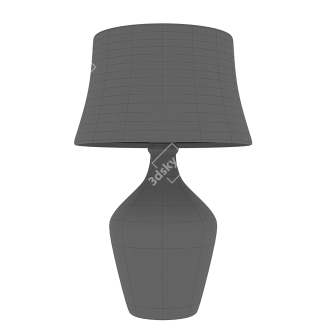 CLIFT Glass Table Lamp 3D model image 2