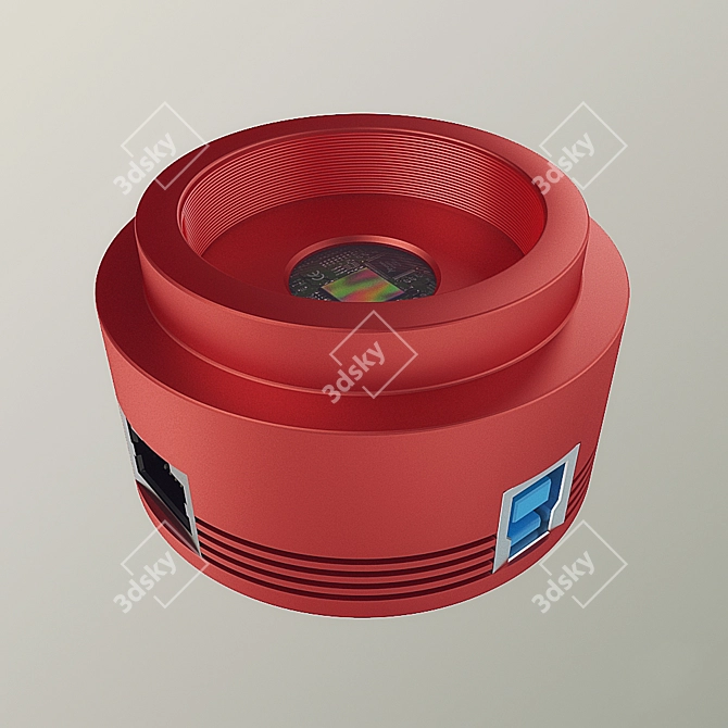 Ultra-Fast ASI120S CCD Camera 3D model image 1