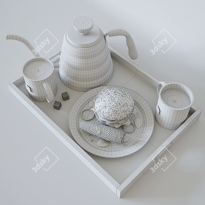 Traytastic: Delectable Food at Your Fingertips 3D model image 3