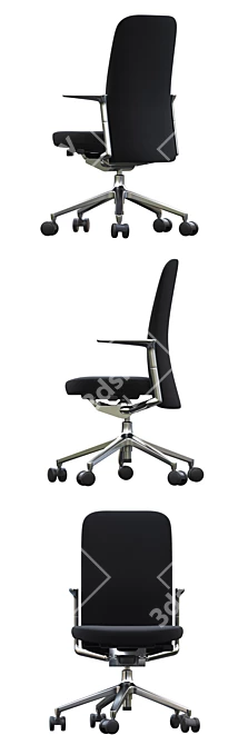 Modern Ergonomic Office Chair 3D model image 3