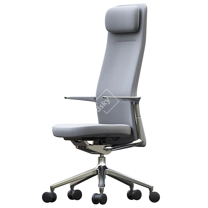 Vitra Pacific High: Stylish and Ergonomic Office Chair 3D model image 1