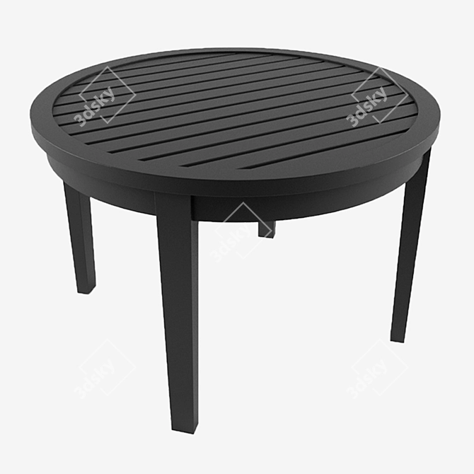 Minimalist Modern Coffee Table 3D model image 2