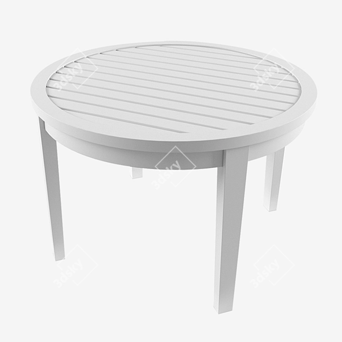 Minimalist Modern Coffee Table 3D model image 3