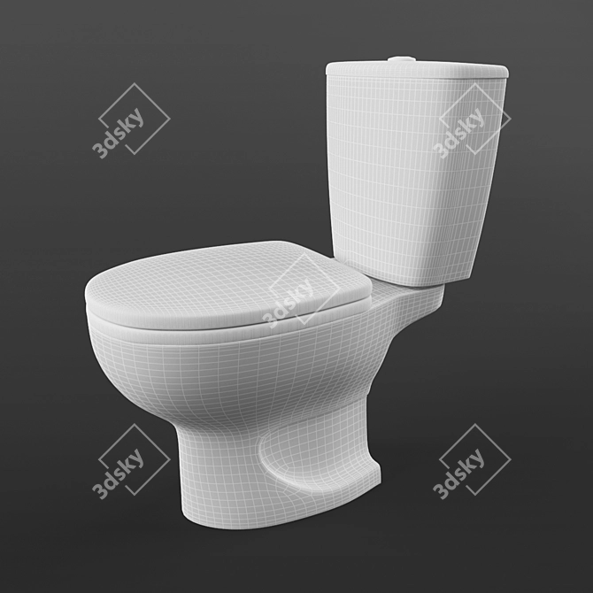 Twyford Bathroom Essentials Set 3D model image 2