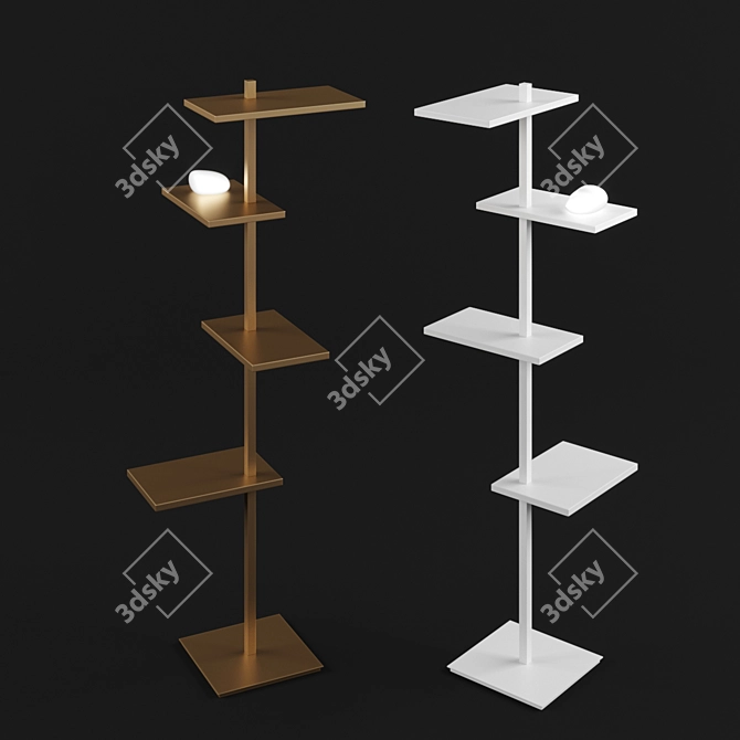 Vibia Suite Modern Floor Lamp 3D model image 1