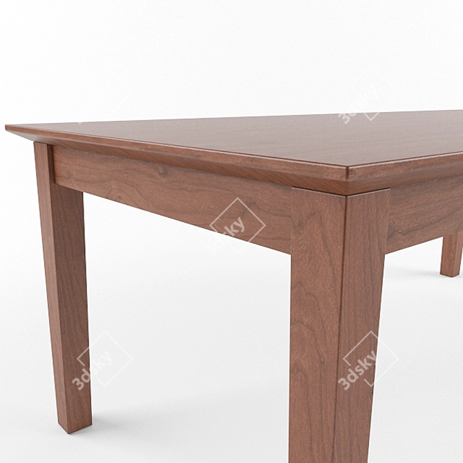 Elegant ALFARO Dining Table 3D model image 3