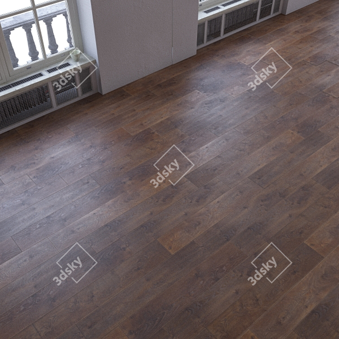 Flexible Parquet Flooring 3D model image 1