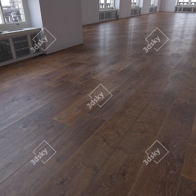 Flexible Parquet Flooring 3D model image 3