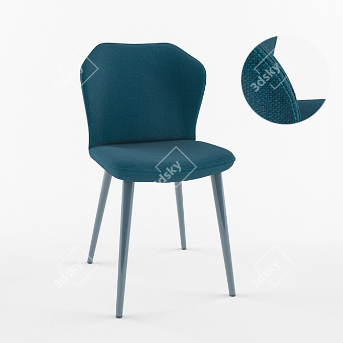 Elegant Greco Chair for Stylish Seating 3D model image 1