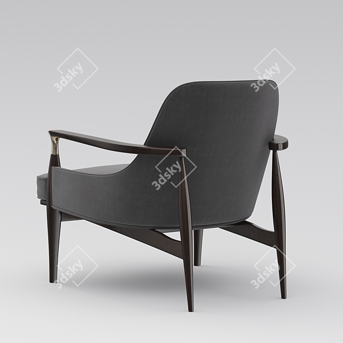 Ib Kofod-Larsen Lounge Armchair 3D model image 2