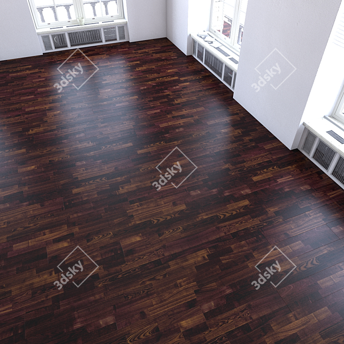 Versatile Parquet Texture Set 3D model image 2