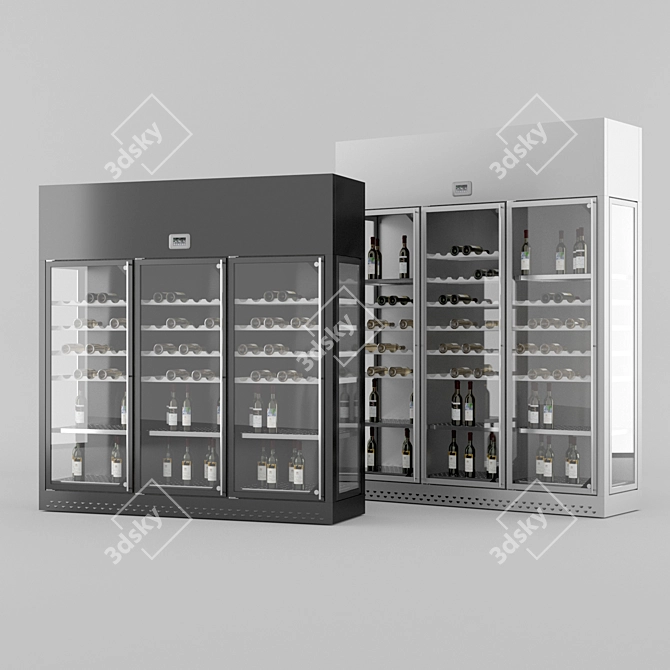 Enofrigio 4V 3P Wine Cooler 3D model image 1