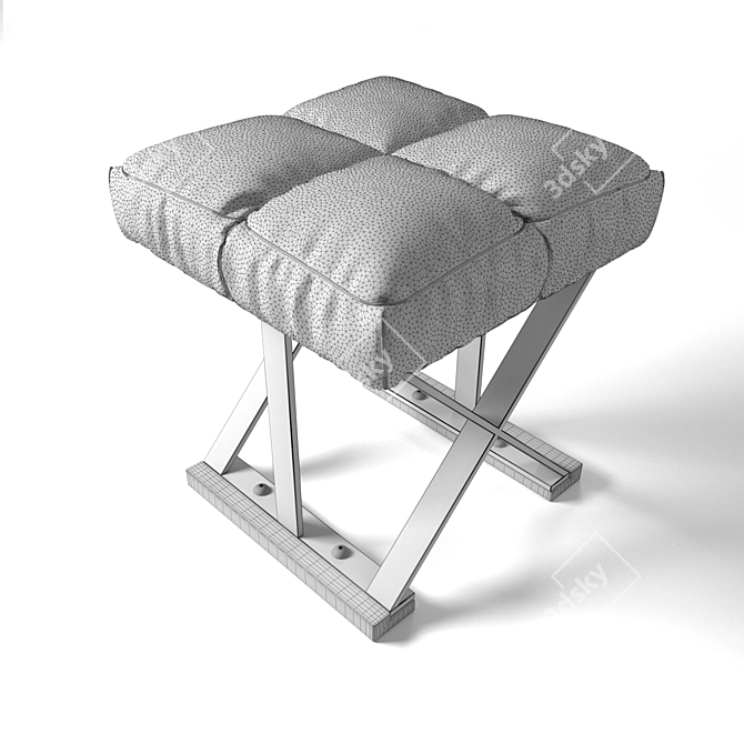 Industrial Loft Chair 3D model image 2