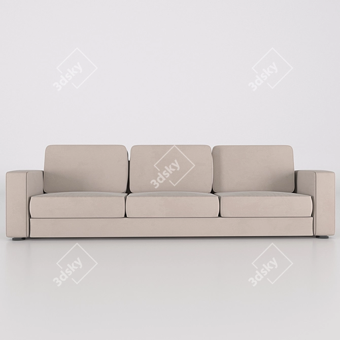 Modern Business Sofa 3D model image 2