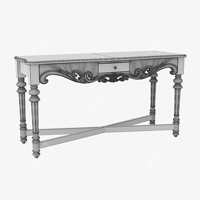 Elegant Full House Console 3D model image 3