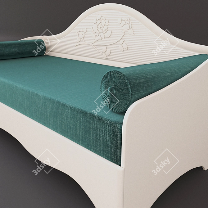 Astoria Children's Bed - MN-218-12 - 2060x1020x940 mm 3D model image 2