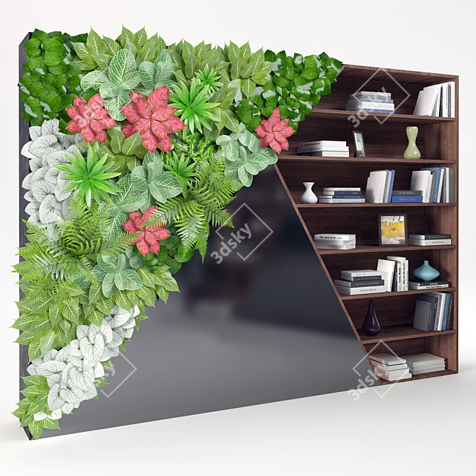 Fito Shelf 5 - Stylish and Functional Wall Shelf 3D model image 1