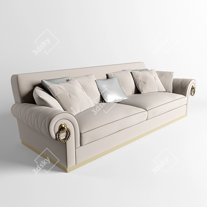 Enea Visionnaire Sofa - 850х2850х1110 Dimensions! 3D model image 2