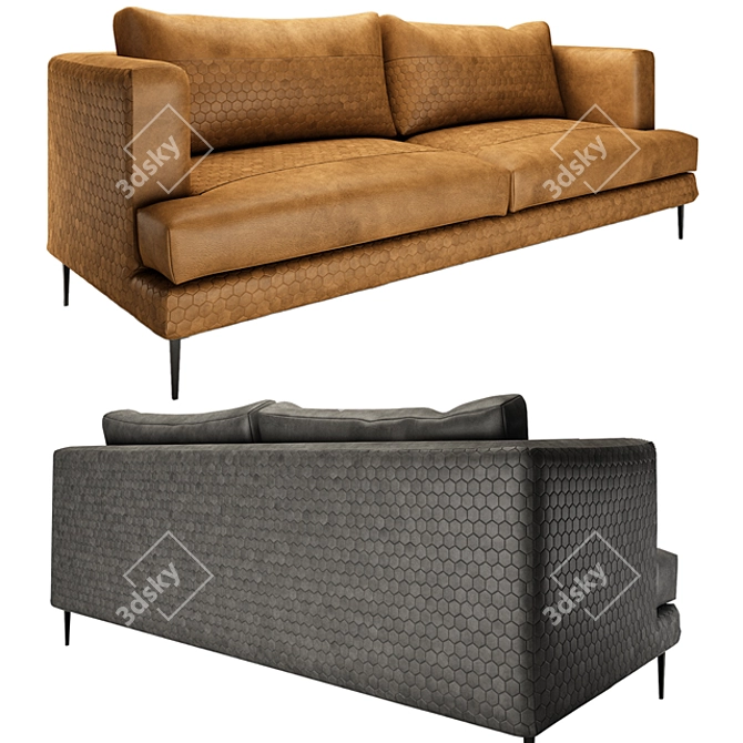 LaForma Vinny Modern Sofa 3D model image 2
