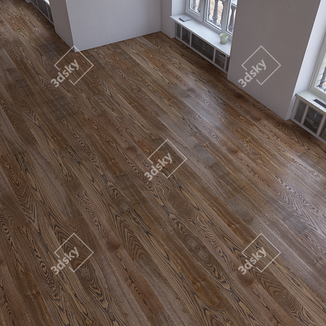 Versatile Parquet Textures: Set of 8 Unique Wood Patterns 3D model image 3