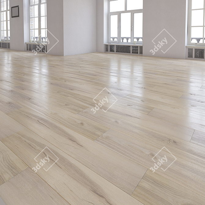 Versatile Wood Floor Texture Kit 3D model image 2