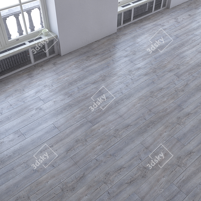 Versatile Parquet Set - 5 Unique Wood Textures 3D model image 2