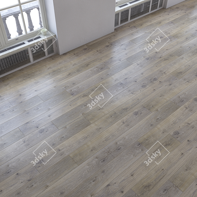 Multifunctional Parquet Texture Set 3D model image 2