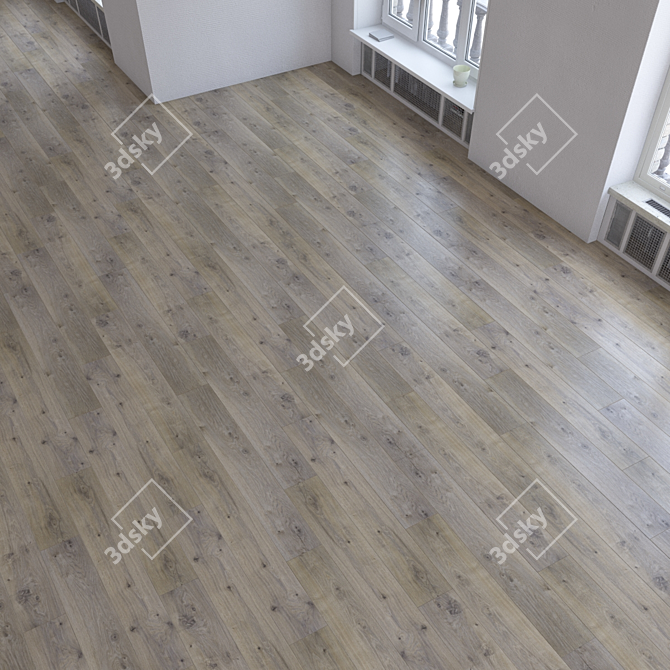 Multifunctional Parquet Texture Set 3D model image 3