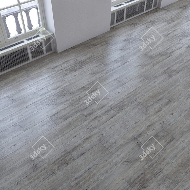 Premium Parquet Flooring Set 3D model image 2