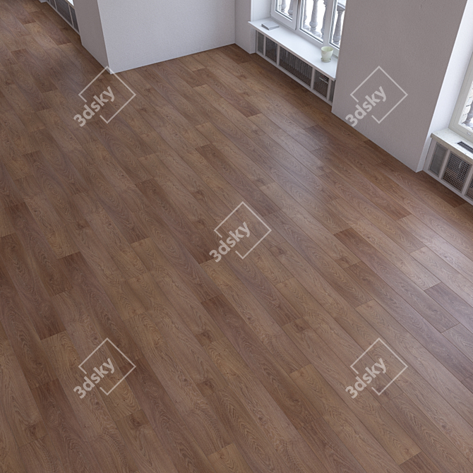 Versatile Wood Floor Textures 3D model image 3