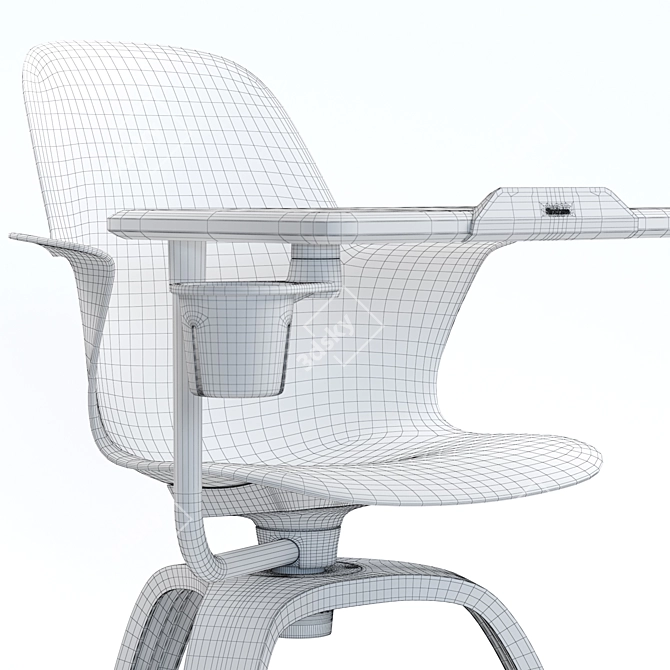 Collaborative Steelcase Node Chair 3D model image 3