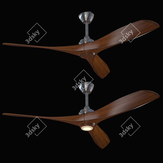 Minka Aire Aviation Ceiling Fan 3D model image 1