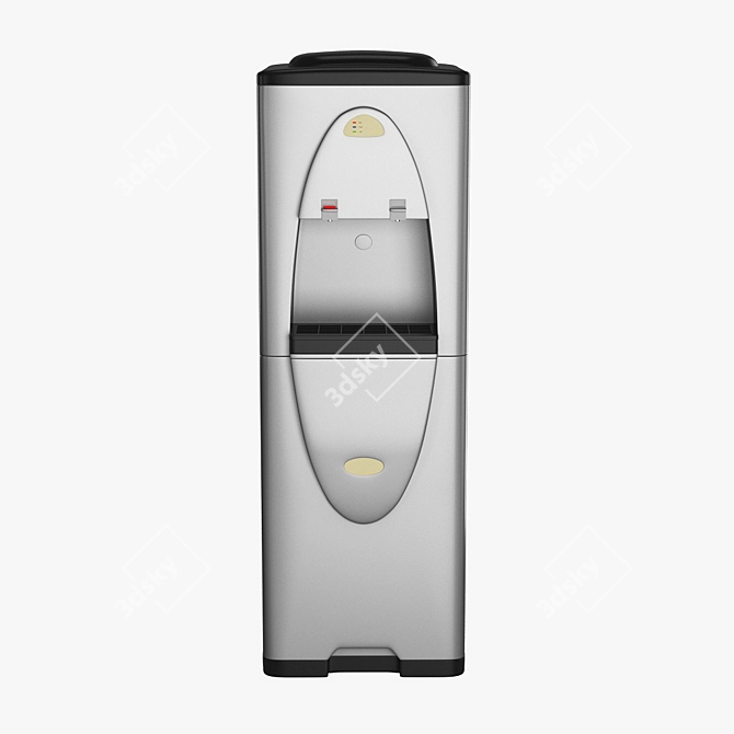 PureFlow H2O Bottleless Water Cooler 3D model image 2