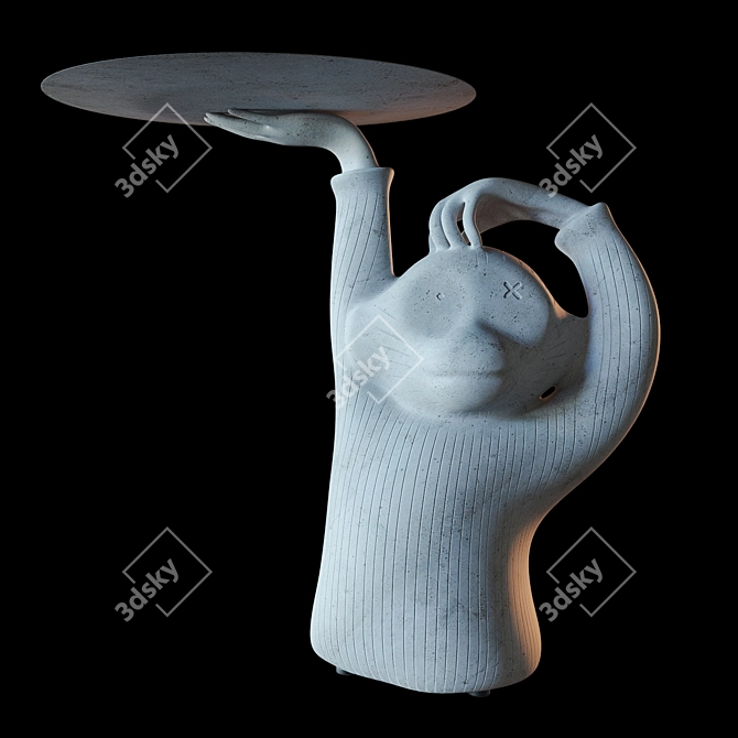 Manki Monkey Table: Modern Design for Stylish Interiors 3D model image 1
