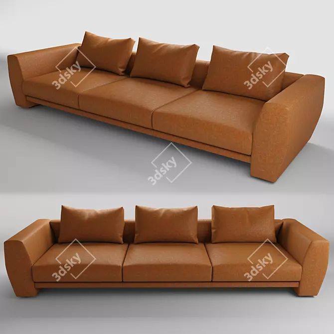 Modern Comfort: ACERBIS HYPER Sofa 3D model image 1