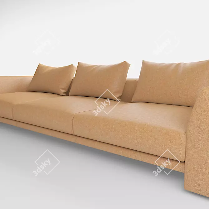 Modern Comfort: ACERBIS HYPER Sofa 3D model image 2