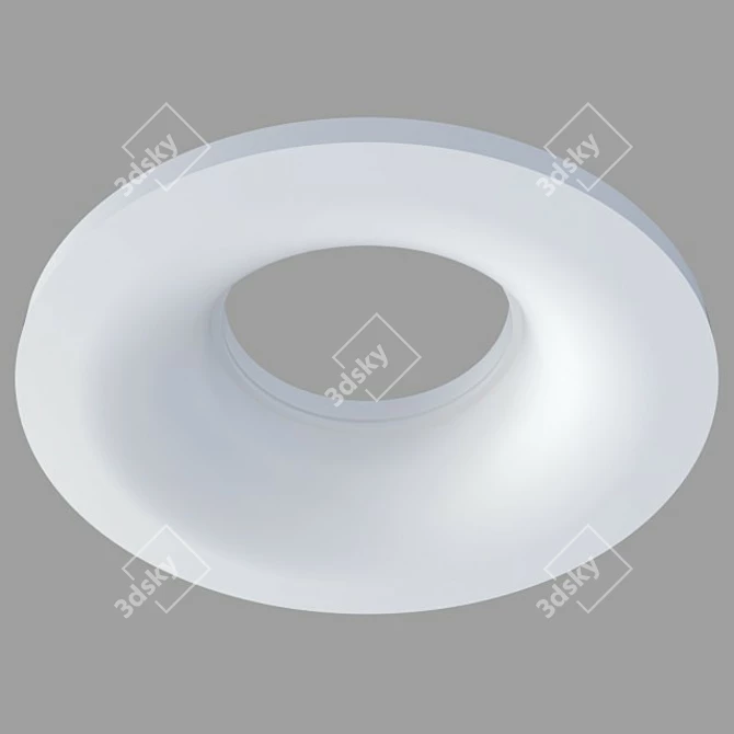 Integrated Gypsum Ceiling Spotlight 3D model image 2