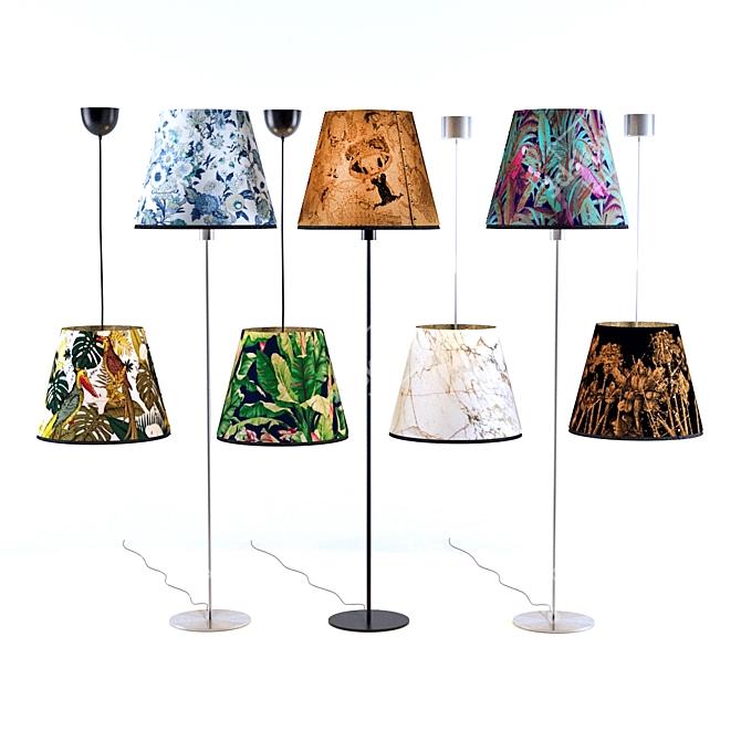 Felted Lighting: Custom Designs 3D model image 1