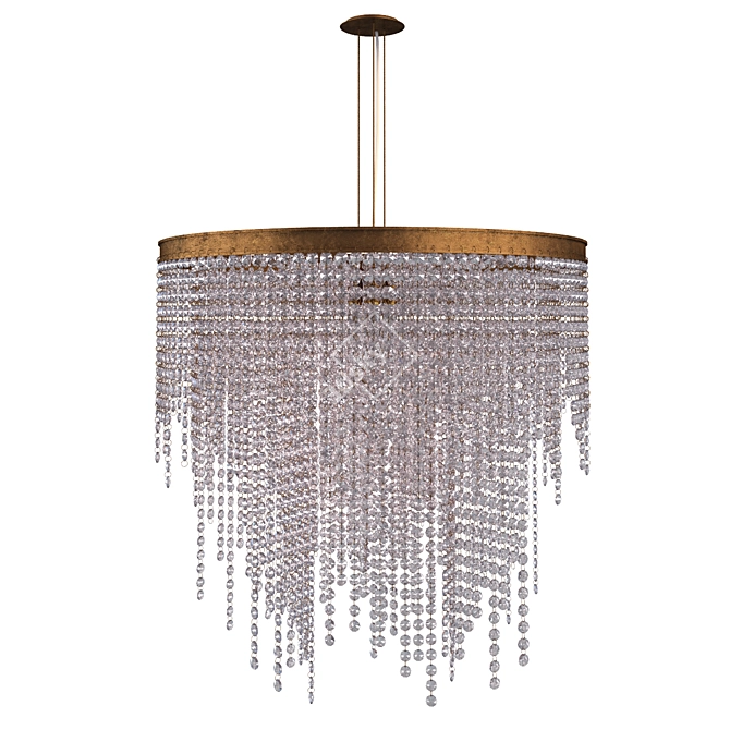 Regal Jewel Chandelier 3D model image 1