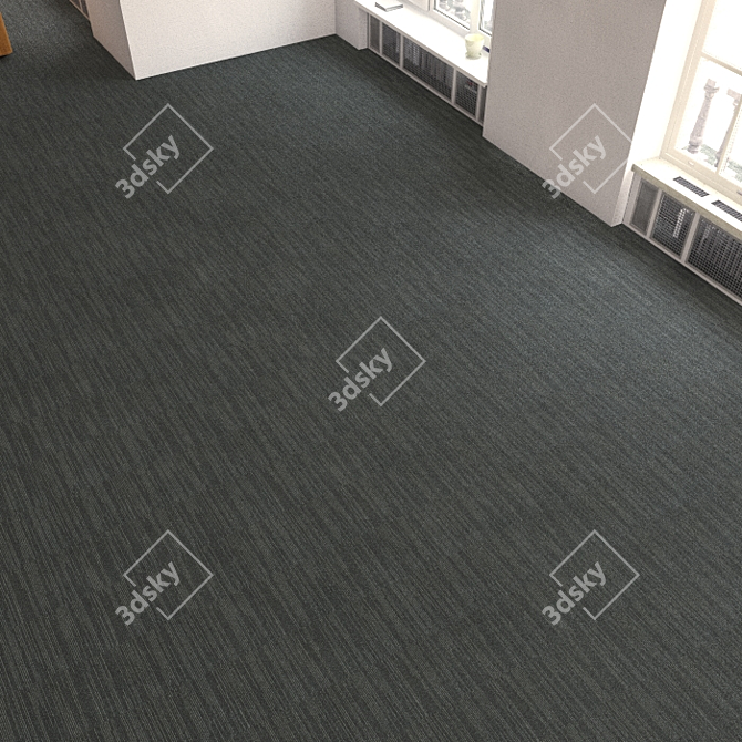 Interface Carpet Tiles | High-Resolution Texture | 50x50cm Size 3D model image 2