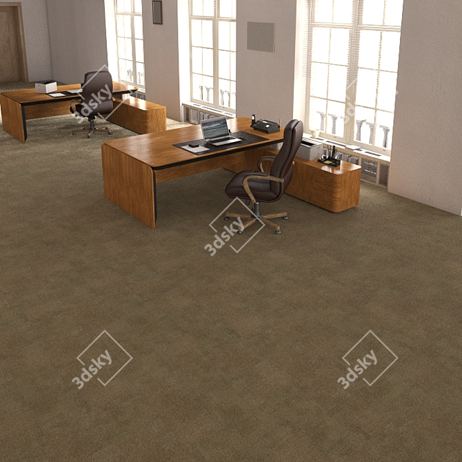 Versatile Carpet Tile Covering 3D model image 2