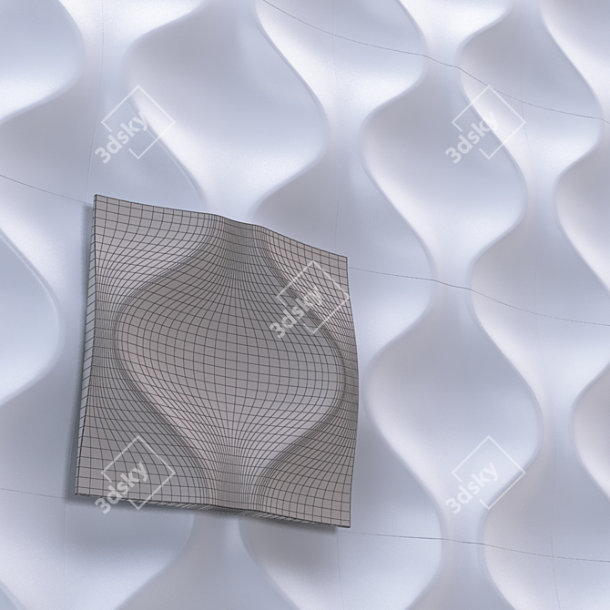 3D Soul Wall Panels 3D model image 1