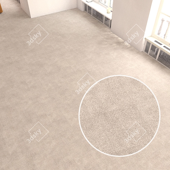Interface Carpet Tiles 3D model image 1