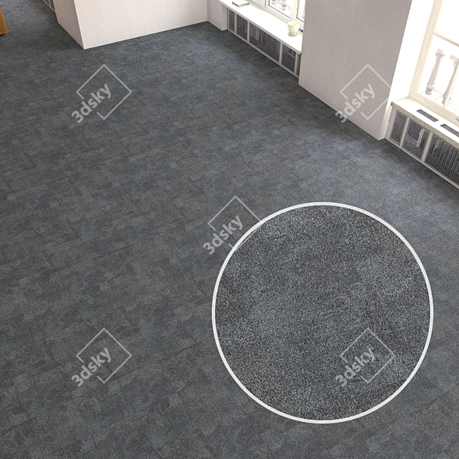 Interface Carpet Tiles 3D model image 1