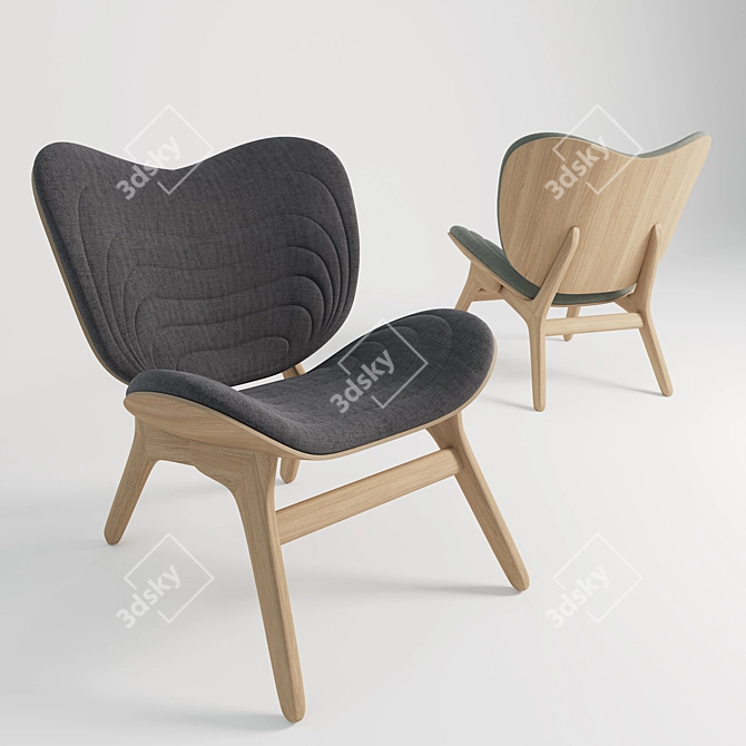 VITA Copenhagen "A Conversation" Armchair 3D model image 1