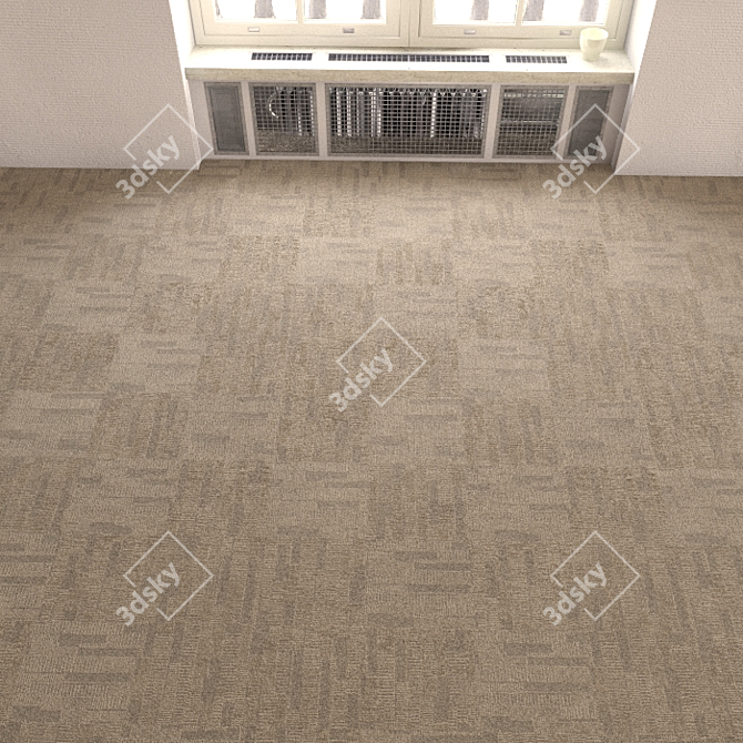 Softvibe Carpet Tiles 3D model image 2